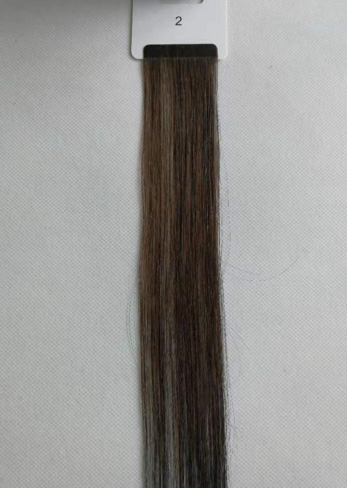 100g Micro Genius Weft 24" (60cm) Straight - DARK