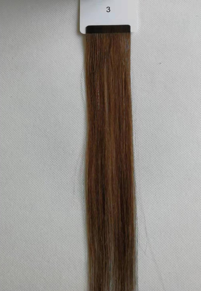 100g Micro Genius Weft 24" (60cm) Straight - DARK
