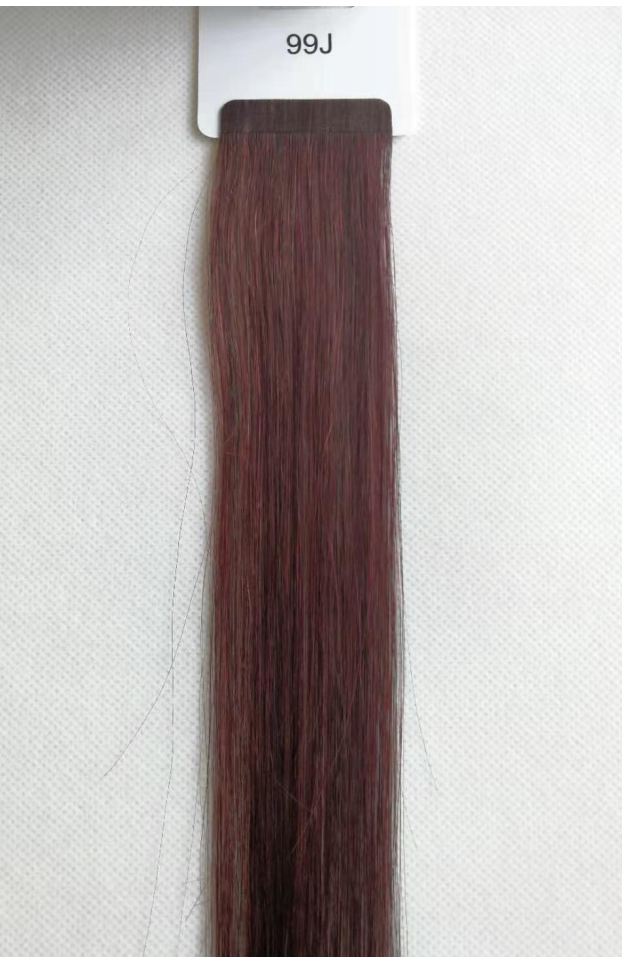 100g Micro Genius Weft 24" (60cm) Straight - DARK