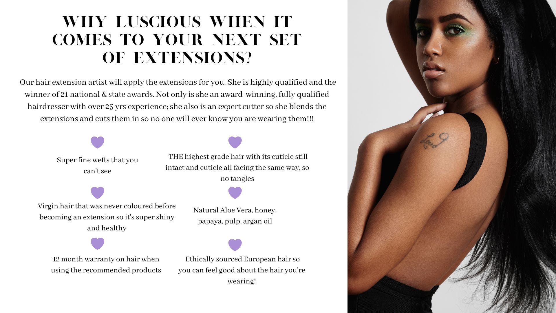 Hair extensions you outlet can't feel
