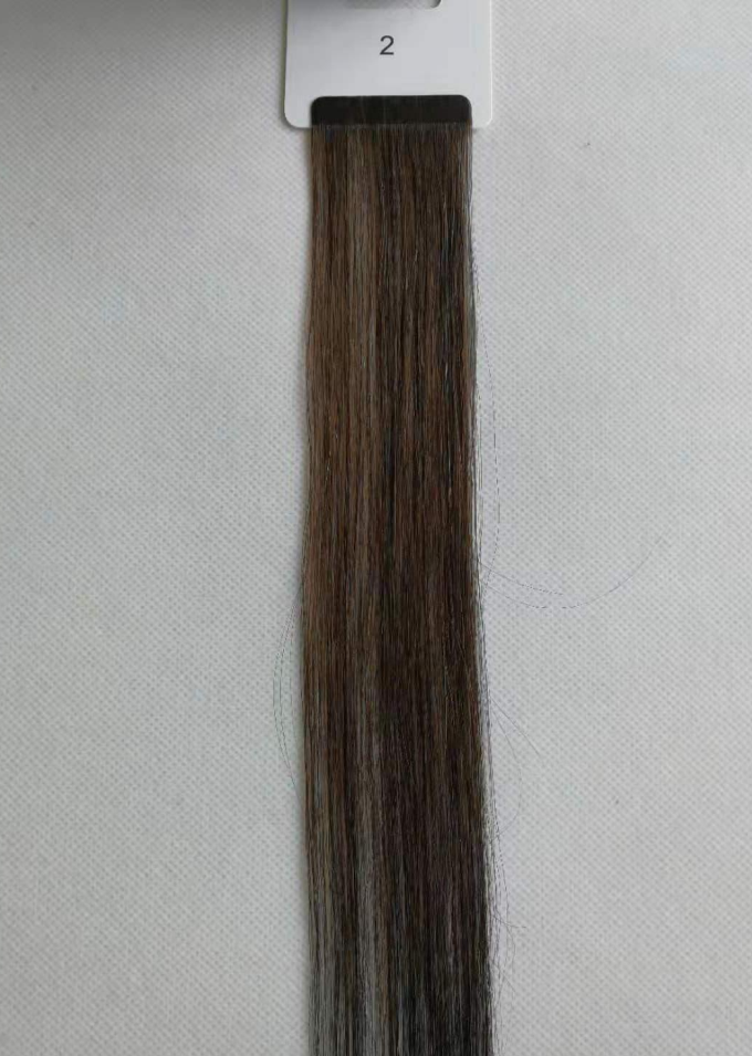 100g Micro Genius Weft 20" (50cm) Straight - DARK