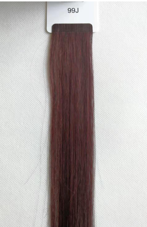 100g Micro Genius Weft 20" (50cm) Straight - DARK