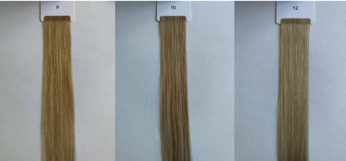 100g Micro Genius Weft 18" (45cm) Straight - LIGHT